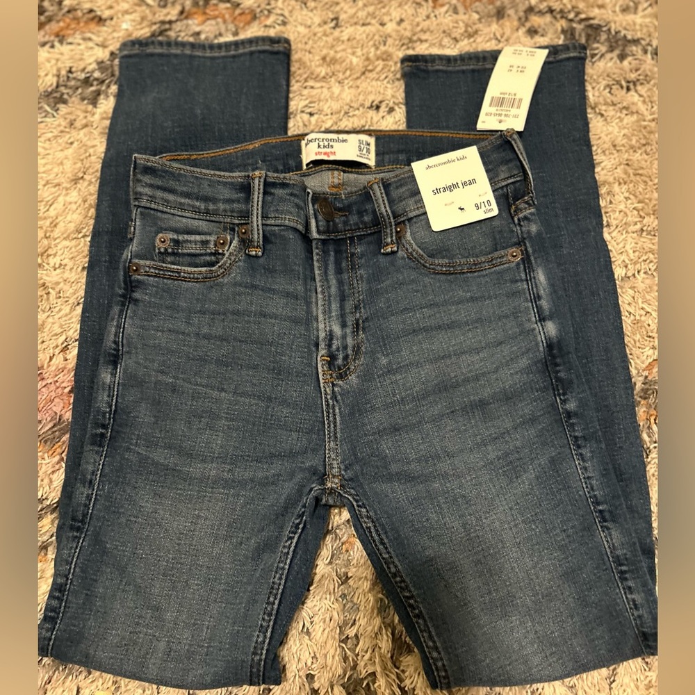 Abercrombie kids straight jeans